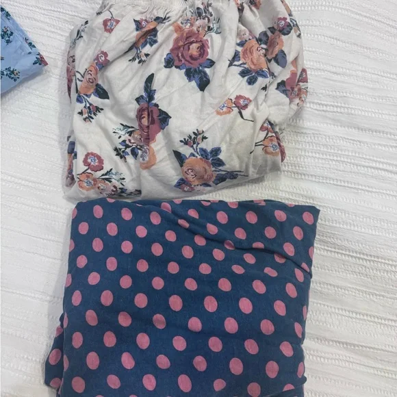 Matilda Jane Crib/Toddler bedding set comforter/2 fitted sheets/bed skirt